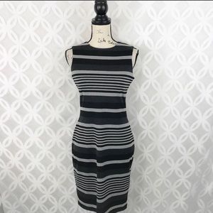 Calvin Klein striped dress size 2